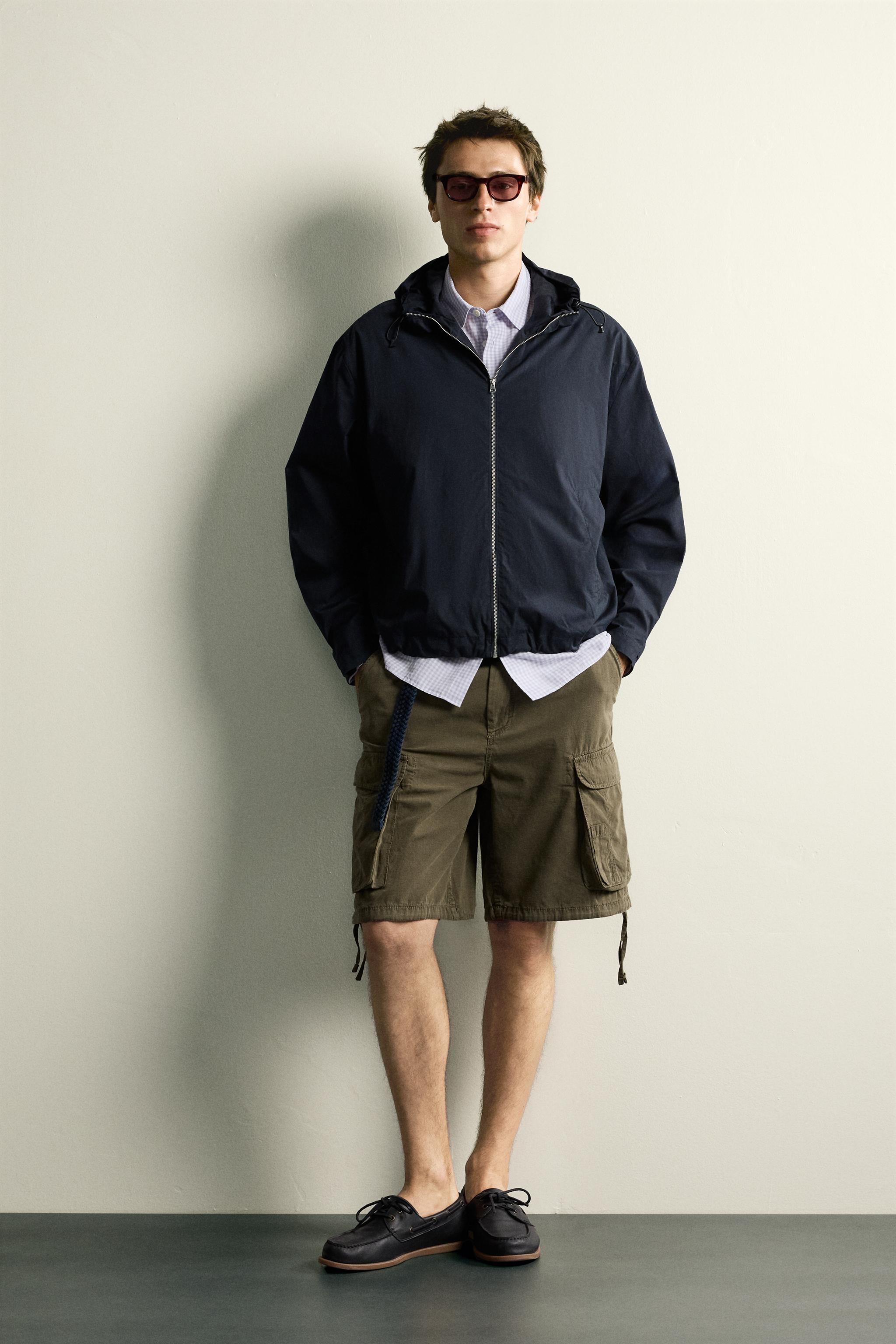 BLOUSON LÉGER REGULAR FIT EN POPELINE